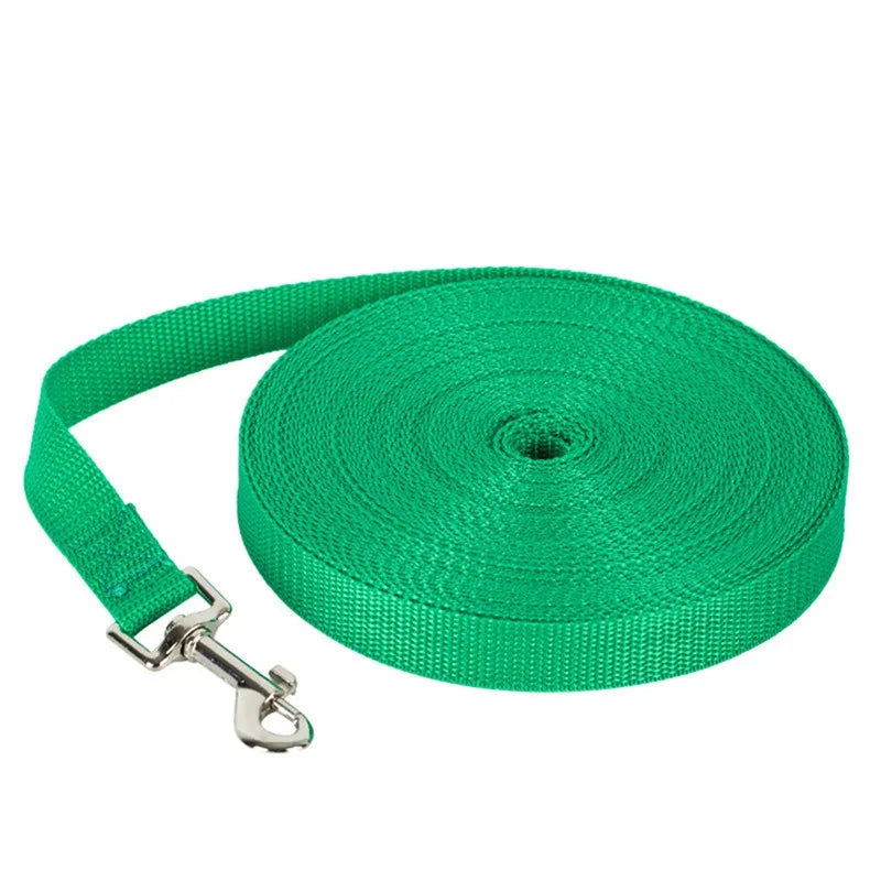 Long Nylon Dog Training Leash
